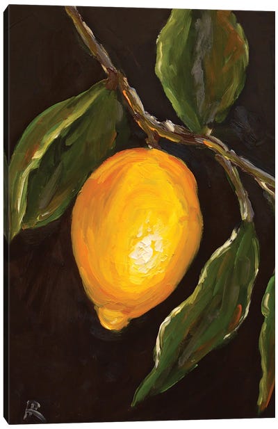 Lemon Tree Canvas Art Print - Romana Khomyn