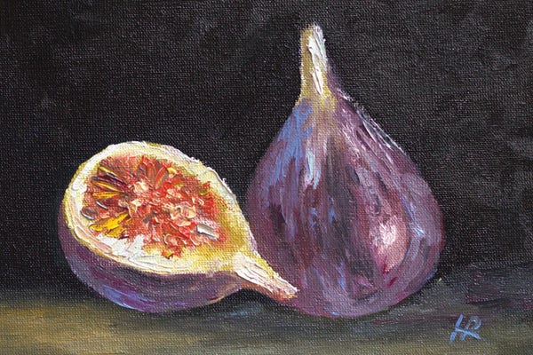 An Ode To Objects: Figs by Romana Khomyn