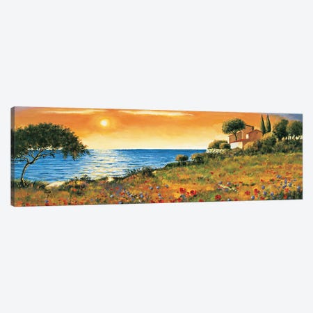 Sunlight Coast Canvas Print #RLB1} by Richard Leblanc Canvas Print