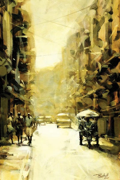 Richell Castellón: Bicy In Yellow by Richell Castellón