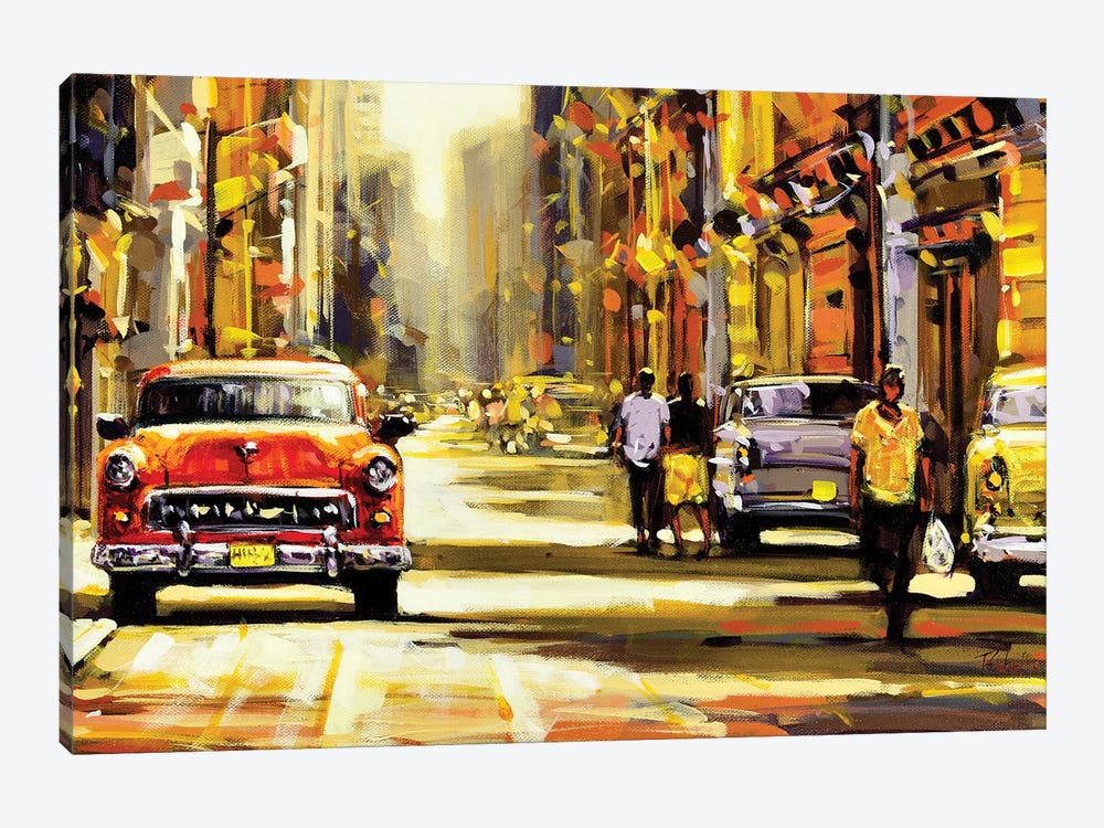 American Classic by Richell Castellón 1-piece Canvas Print