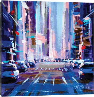 City X Canvas Art Print - Richell Castellón 