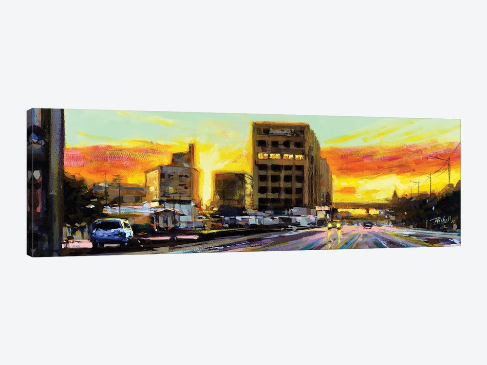 Erie Blvd by Richell Castellón 1-piece Canvas Print