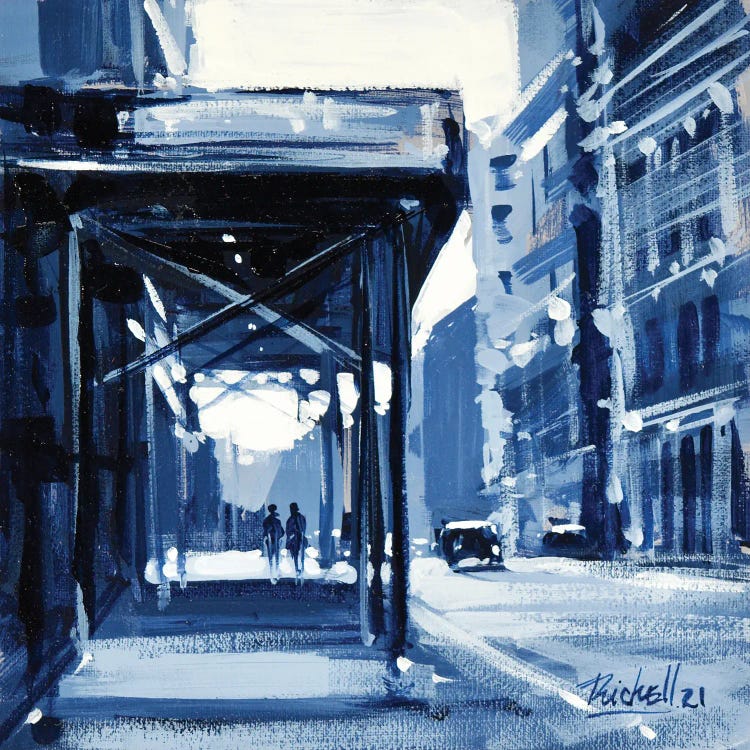 City XI by Richell Castellón wall art