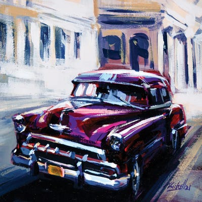 City XII by Richell Castellón canvas print