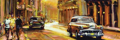 Golden View by Richell Castellón canvas print