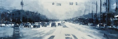 Erie Blvd East by Richell Castellón multi panel art