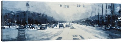 Erie Blvd East Canvas Art Print - Black & White Cityscapes