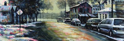 Foggi Day by Richell Castellón multi panel art