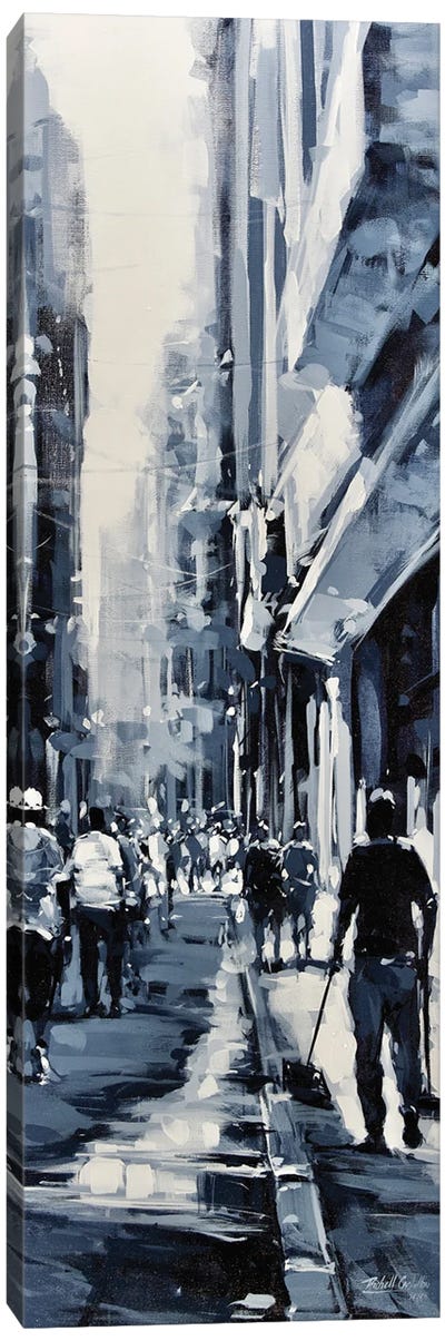 After Rain Canvas Art Print - Black & White Cityscapes
