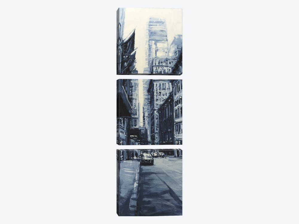 Buildings Ny by Richell Castellón 3-piece Canvas Wall Art
