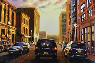 Sunset At Fayette by Richell Castellón multi panel art