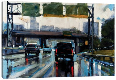Highway 81 Canvas Art Print - Richell Castellón 