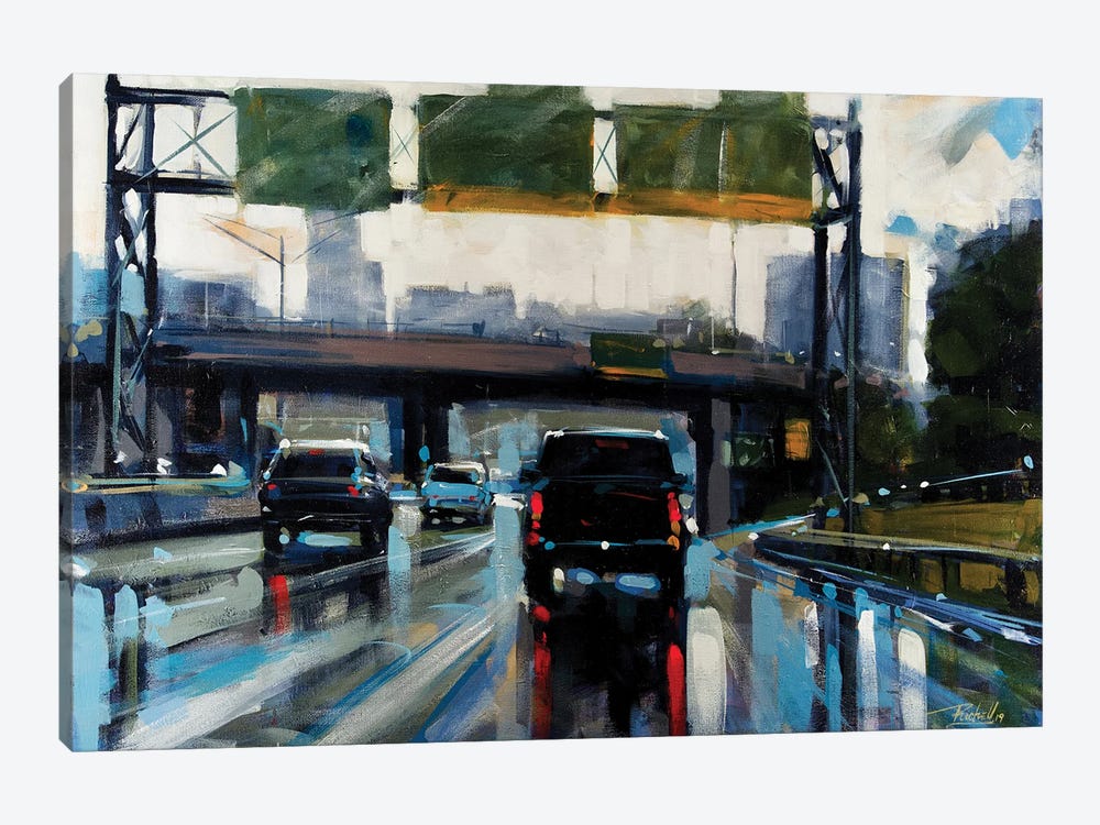 Highway 81 by Richell Castellón 1-piece Canvas Art