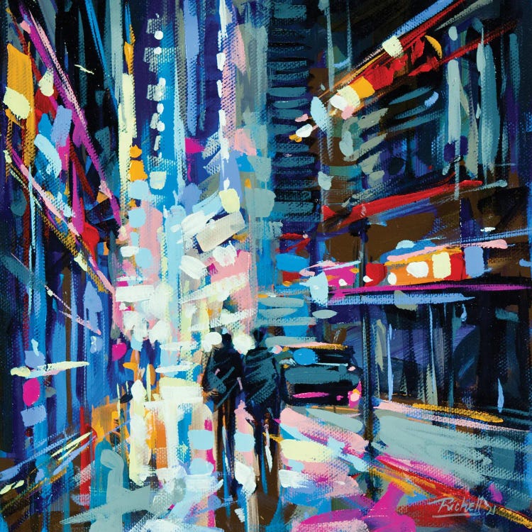 City XIII by Richell Castellón wall art