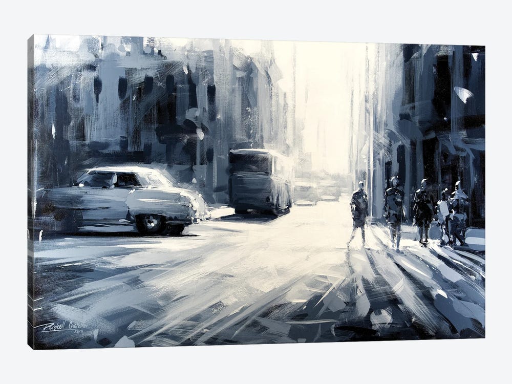 Light On The St by Richell Castellón 1-piece Canvas Wall Art