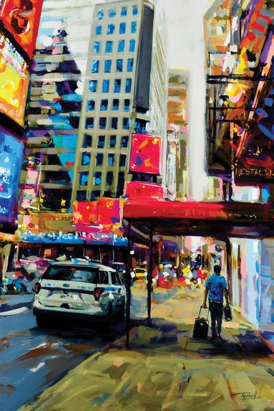 Trip To Ny by Richell Castellón canvas print