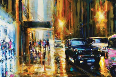 New Car by Richell Castellón canvas print
