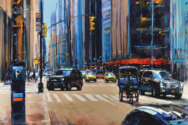 Richell Castellón: Black Cars NYC by Richell Castellón