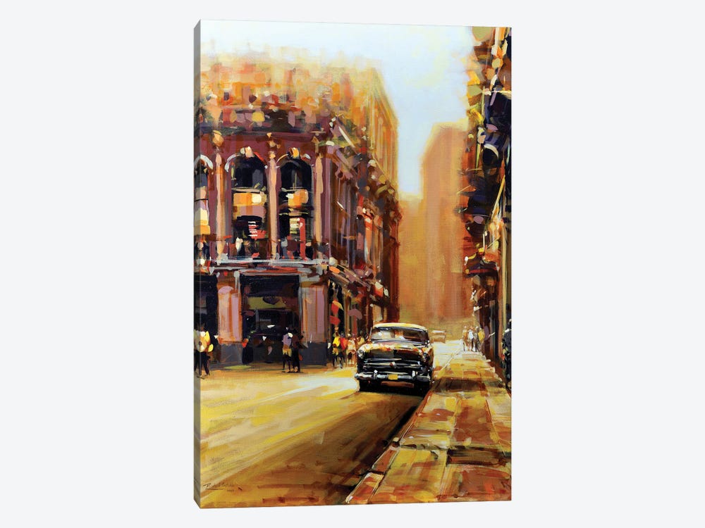 Old and Classic by Richell Castellón 1-piece Canvas Art Print