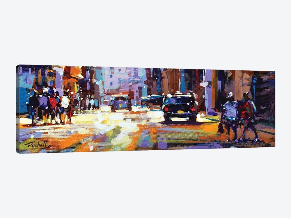 City I by Richell Castellón 1-piece Canvas Print