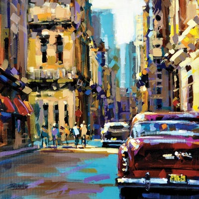 Chevy I by Richell Castellón canvas print