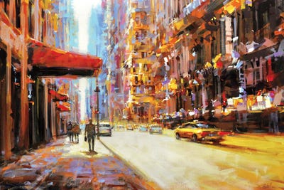 NYC by Richell Castellón canvas print
