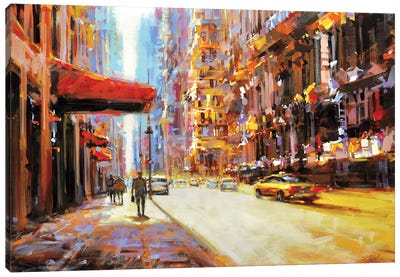 NYC Canvas Art Print - Richell Castellón 