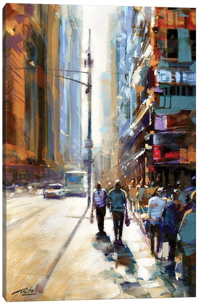 NY Sunlight Canvas Art Print - Richell Castellón 