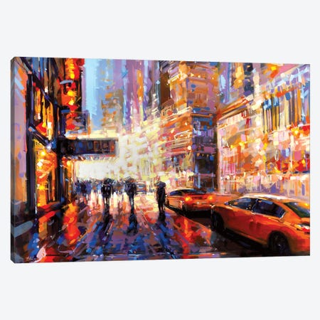 NY Light Colors Canvas Print #RLC170} by Richell Castellón Canvas Art