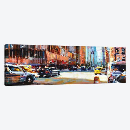 NYC II Canvas Print #RLC171} by Richell Castellón Canvas Art
