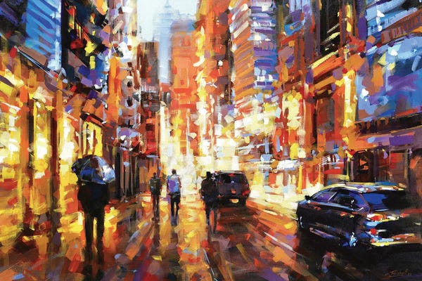 Richell Castellón: NYC Lights by Richell Castellón