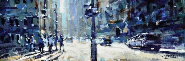 Richell Castellón: NY 5th Ave by Richell Castellón