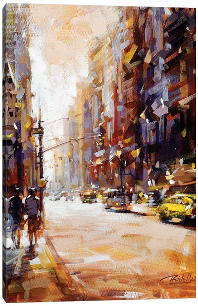 NYC III Canvas Art Print - Richell Castellón 