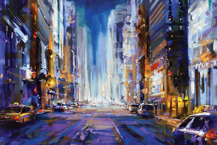 NYC V by Richell Castellón canvas print