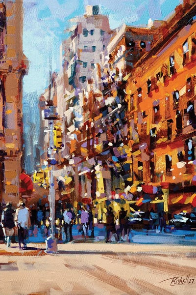 NYC I by Richell Castellón canvas print