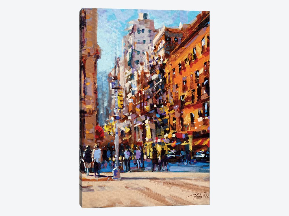 NYC I by Richell Castellón 1-piece Canvas Print