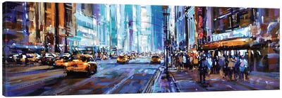NYC XII Canvas Art Print - Times Square