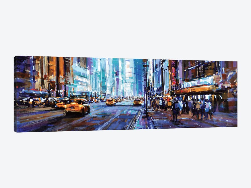 NYC XII by Richell Castellón 1-piece Canvas Art