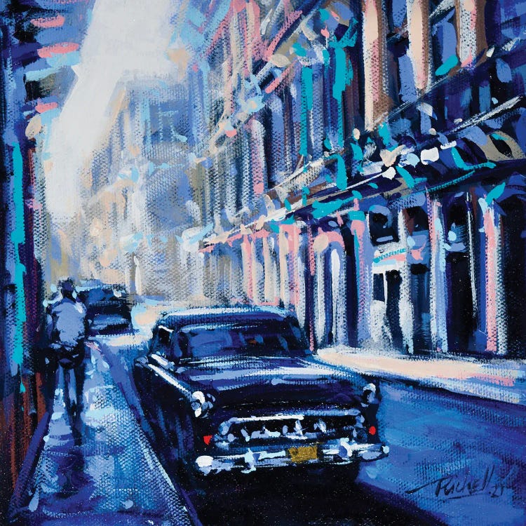 City XVIII by Richell Castellón wall art
