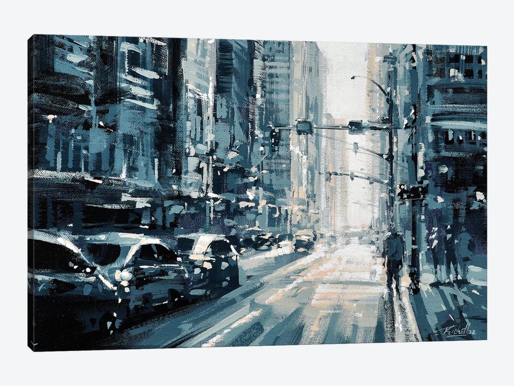 NYC XVI by Richell Castellón 1-piece Canvas Art Print