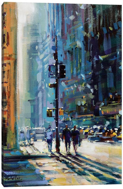 NYC XXIV Canvas Art Print - Richell Castellón 