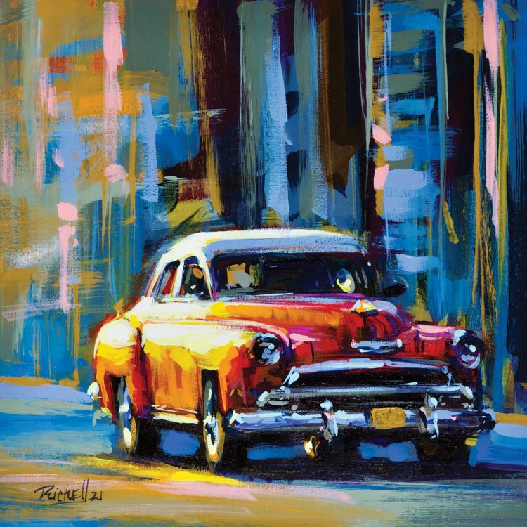 City XIX by Richell Castellón wall art