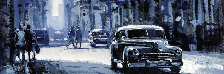 Gray Classic Car 1 by Richell Castellón wall art