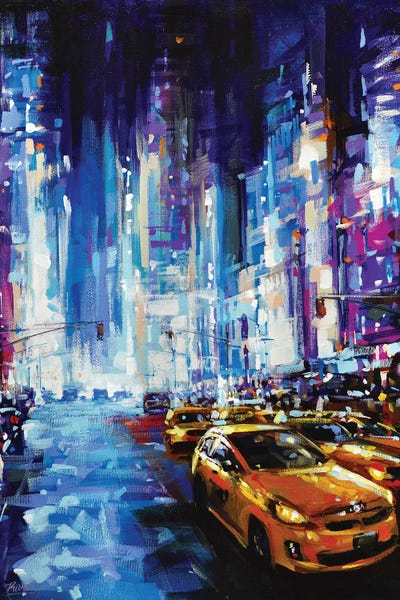NYC X by Richell Castellón acrylic art print