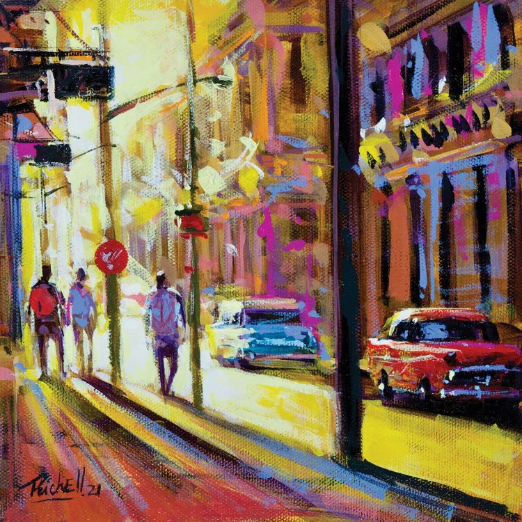 City XX by Richell Castellón wall art