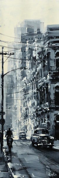 Richell Castellón: City Gray I by Richell Castellón