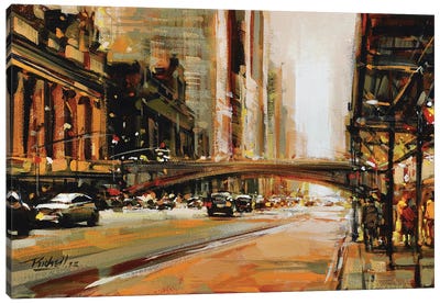 NYC 33 Canvas Art Print - Richell Castellón 