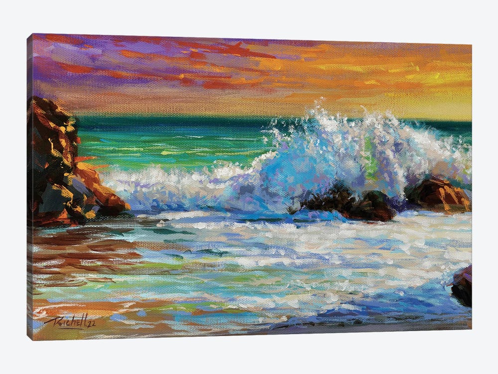 Seascape III by Richell Castellón 1-piece Canvas Artwork