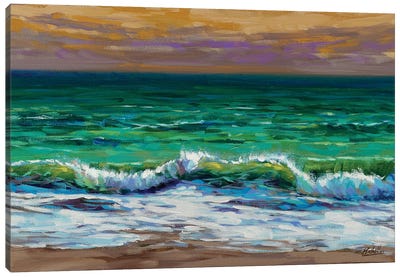 Seascape V Canvas Art Print - Richell Castellón 